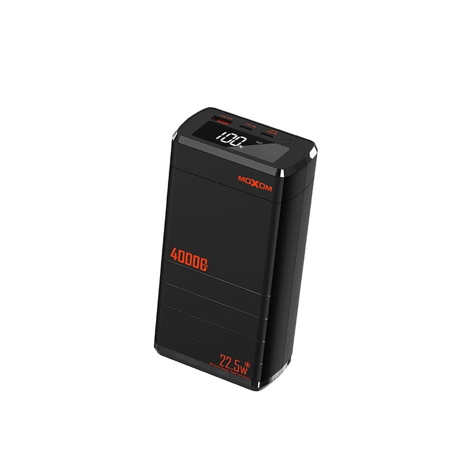 Moxom 40,000mAh 3 in 1 LCD Power Bank