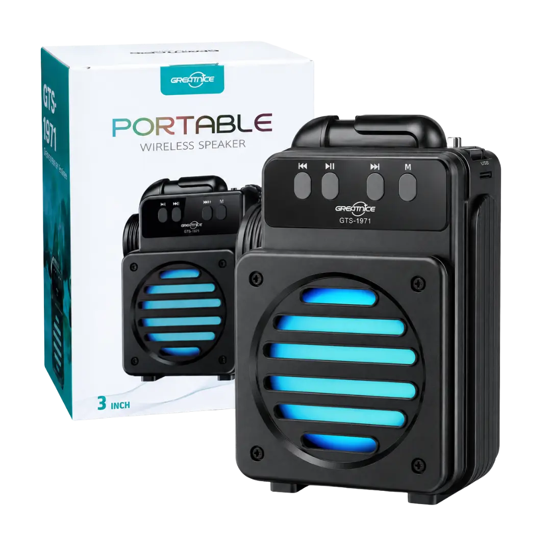 GTS-1971 3-inch Portable Bluetooth Speaker