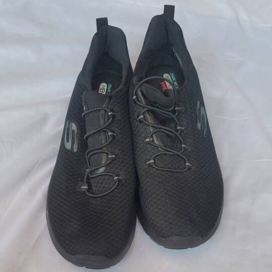 Black Sketchers Shoes for Kids