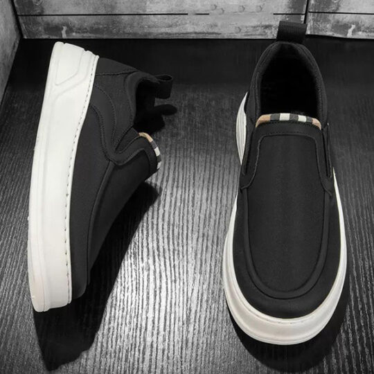 Urban Slip-On Loafers – Black