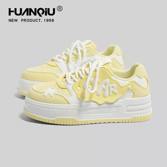 Huanqiu Chunky Yellow Street Sneaker
