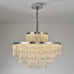Golden Crystal Chandelier