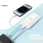 MOXOM PowerMate 4‑in‑1 Fast‑Charge Power Bank