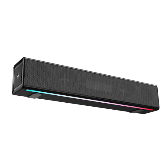 MOXOM MX-SK76 RGB Wireless Speaker – Bluetooth 5.3, Punchy Bass, Long Battery Life