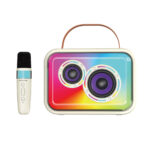 MOXOM MX-SK78 Wireless HiFi RGB Speaker with Microphone – 20W Bass, Bluetooth 5.3, 1800mAh Battery